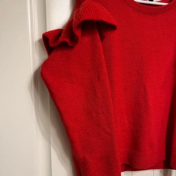 INC Ruffled Sweater Size XL - Picture 3 of 6